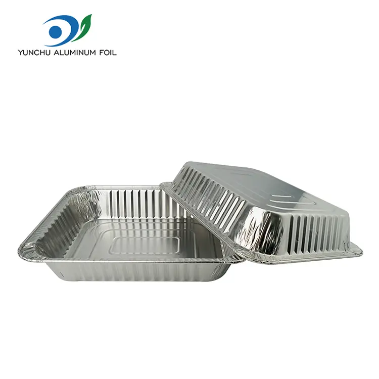 Obdĺžnikové nádoby na hliníkovú fóliu