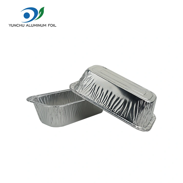 Obdĺžnikový vzduchový fritéza na pečenie striebornej hliníkovej fólie