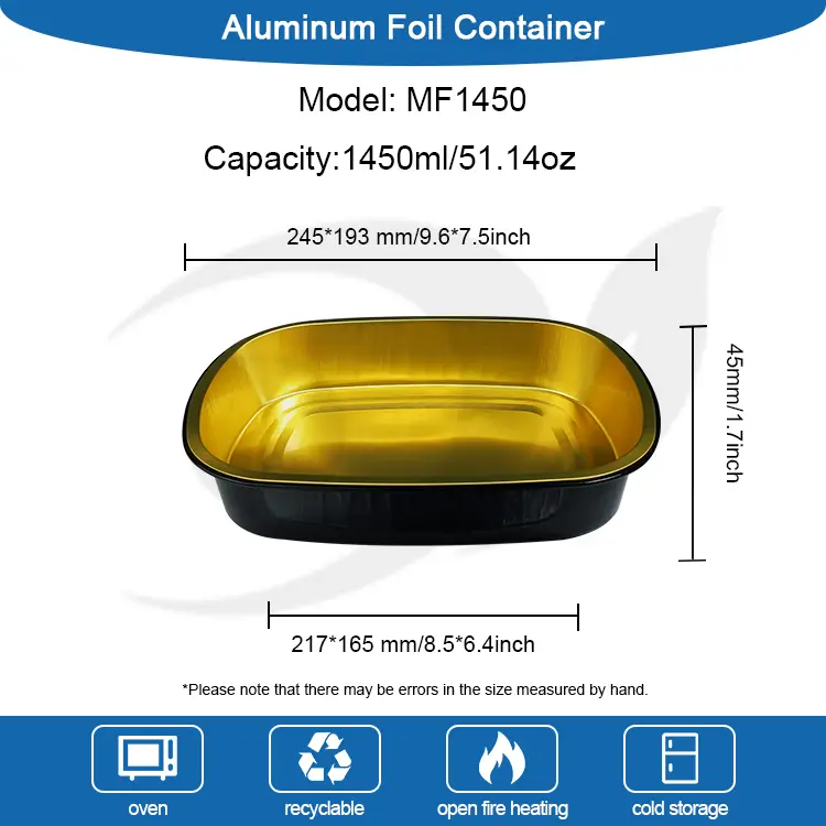 Jednorazové nádoby na pečenie čierneho zlata