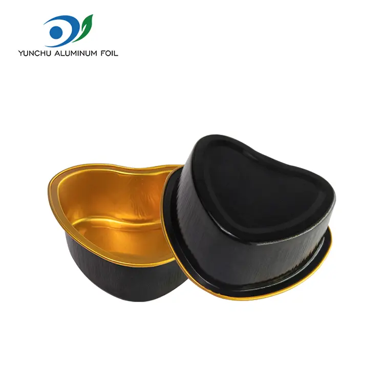 Hliníkové hliníkové fólie v tvare srdca v tvare srdca