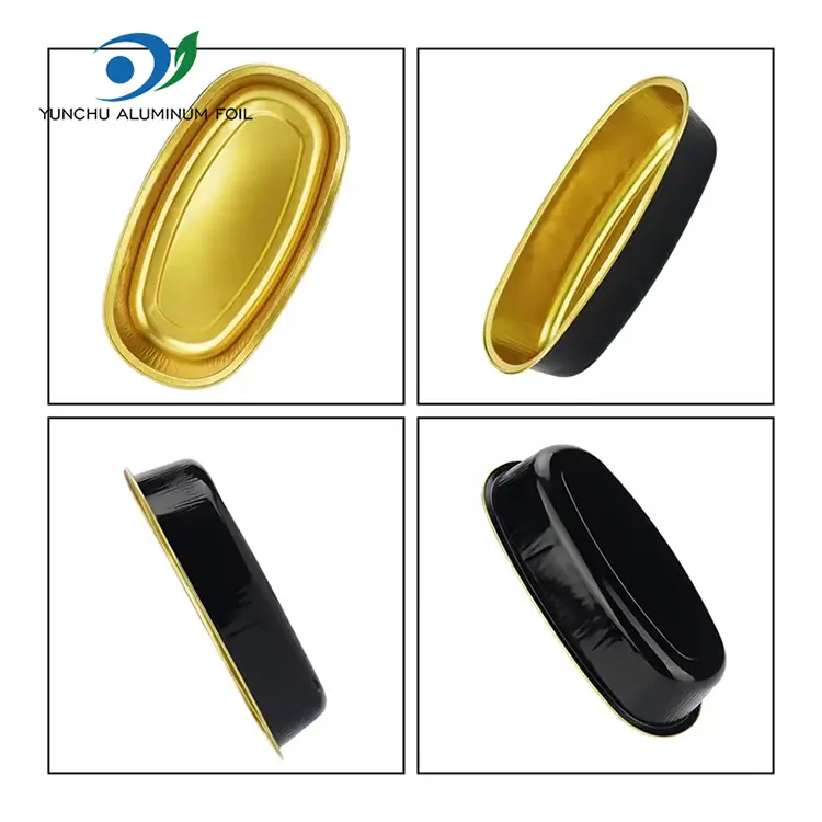 Oválna farba smoothwall hliníkové fólie kontajnery