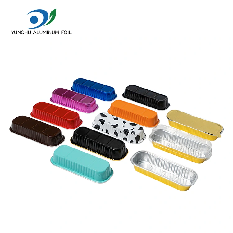 Obdĺžnikový koláč na pečenie smoothwall hliníkové nádoby