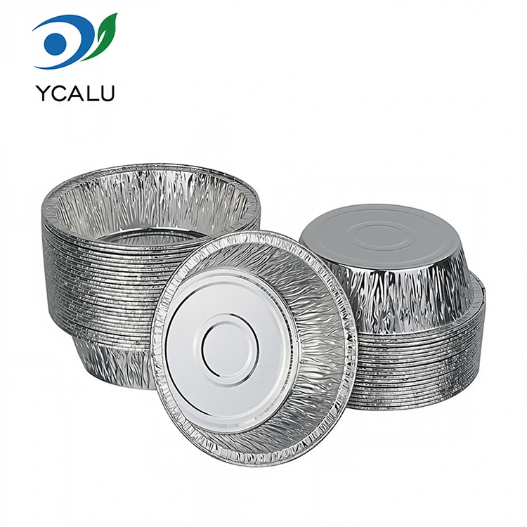 Jednorazové BBQ vzduchové fritézy strieborné hliníkové fóliové nádoby na potraviny