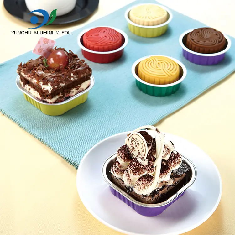 Hliníkové hliníkové fóliu štvorcových